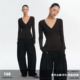 LINY V领显瘦针织毛衣女打底T恤上衣 设计感修身 LIBERTY 26SS