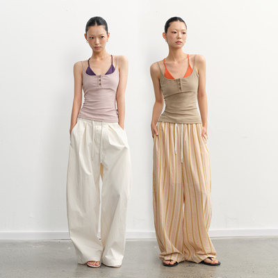 设计感假两件针织背心女修身T恤