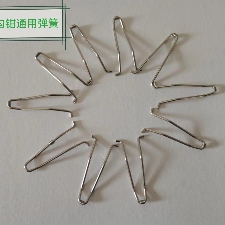 甲沟专用指甲刀剪备用弹簧修脚鹰嘴钳手柄钢铁线反回弹簧