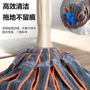 手拧懒人家用大面积一拖净 德国拖把自拧水旋转免手洗干湿两用老式