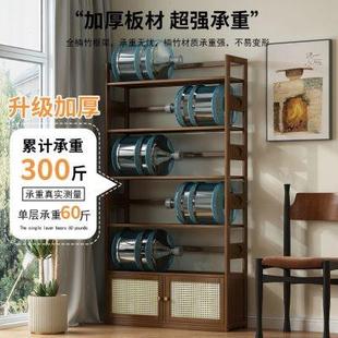 多功能置物架客厅靠墙储物架非实木多层大容量书柜 书架家用落地式