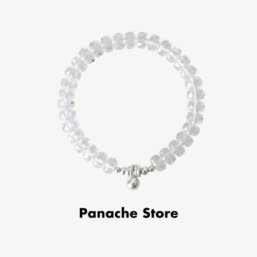 PANACHE 冰透超闪玻璃水晶手串 小众新中式冷淡风精致串珠手链女