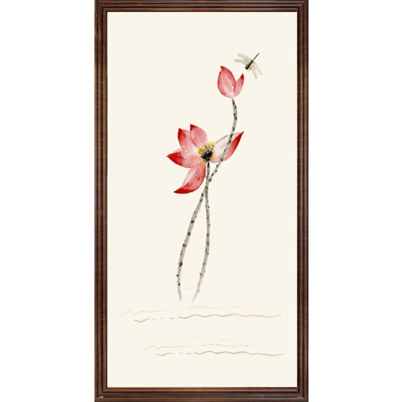 定制新中式壁纸茶楼壁画无纺布墙纸走廊玄关过道背景墙无缝墙布