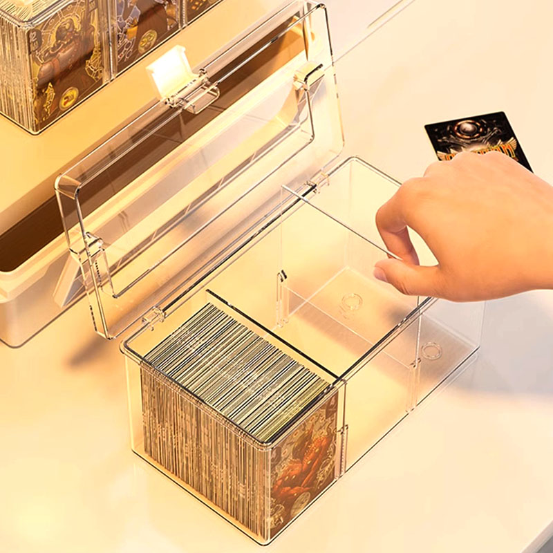 桌游游戏王卡盒收纳盒万智牌宝可梦卡三国杀卡牌盒球星卡卡片收集