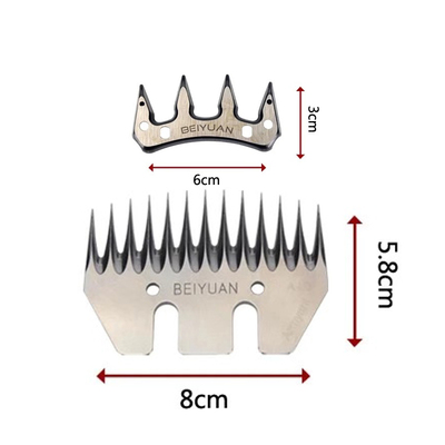 极速BEIYUAN Sheep/Goats Shears Convex Comb Cutter Shearing C