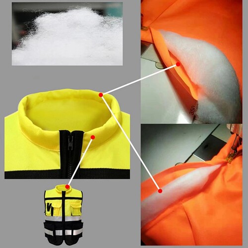 极速High Visibility Zipper Front Safety Vest With Reflective