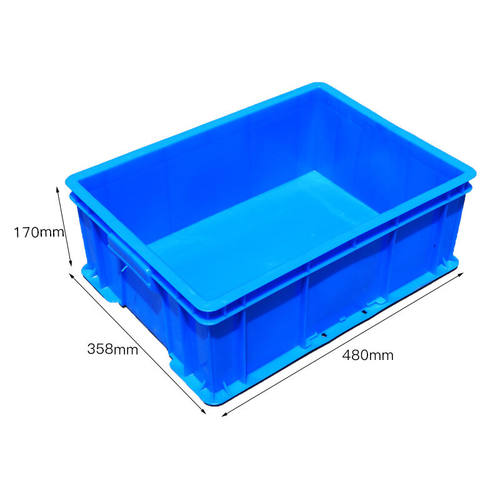 450-160H周转箱外径:480*358*170mm塑料盒物料盒周转箱元件盒