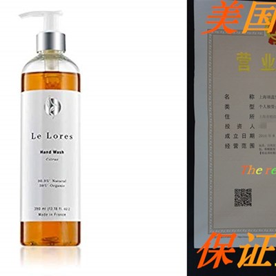 Citrus Hand Soap - Moisturizing Hand Wash Features Aloe Leaf