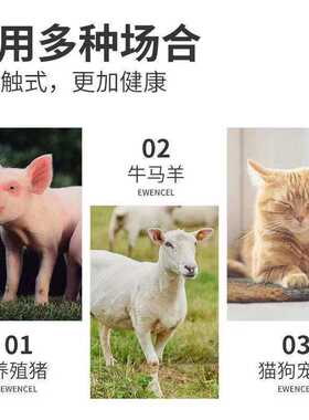 新品兽用体温枪猪用牛羊马测温仪红外线高精度充电款体温计猫咪狗