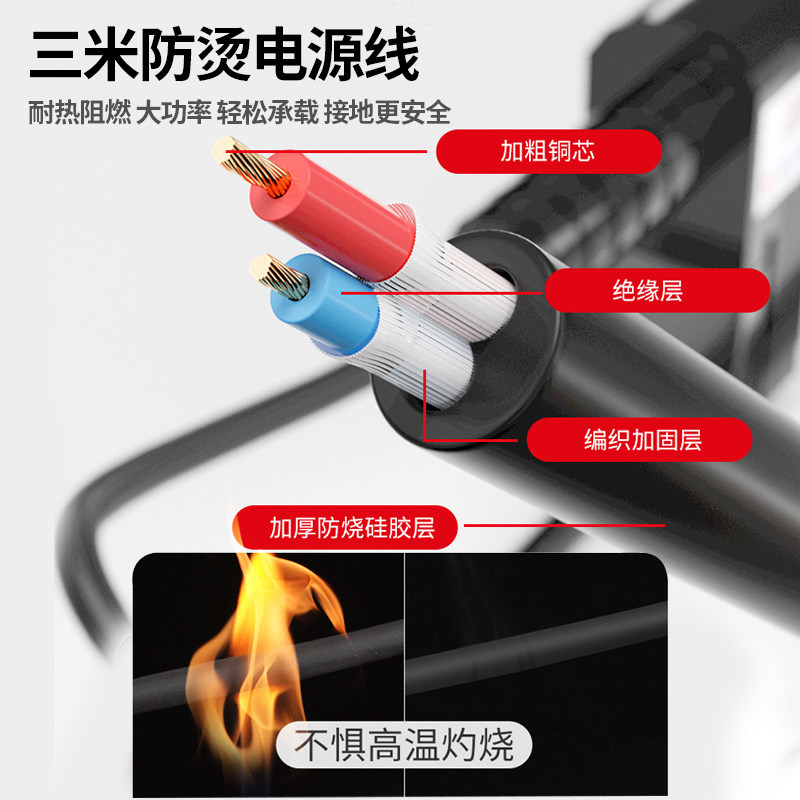 好货热熔器PPR水管热熔机PE110焊接工具模头水电工程大功率焊接热