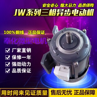 1.1KW 极速微型三相异步马达 功率120W 二四级分马力电机铜