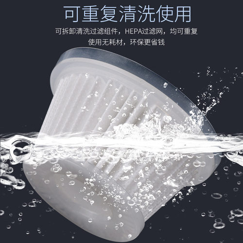 好货新款6033手持大吸力大风力迷你无线吸尘器家用车载小型可携式
