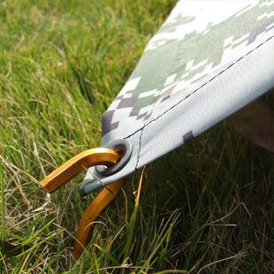 Cloth Shelt 极速Tent Folding Camping Trap resistant Mat Wear