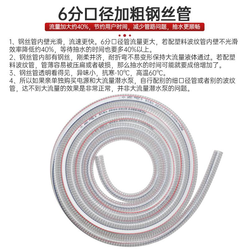直流潜水泵48V60V72伏农家用电瓶车电动通用小型灌溉抽水机小体积