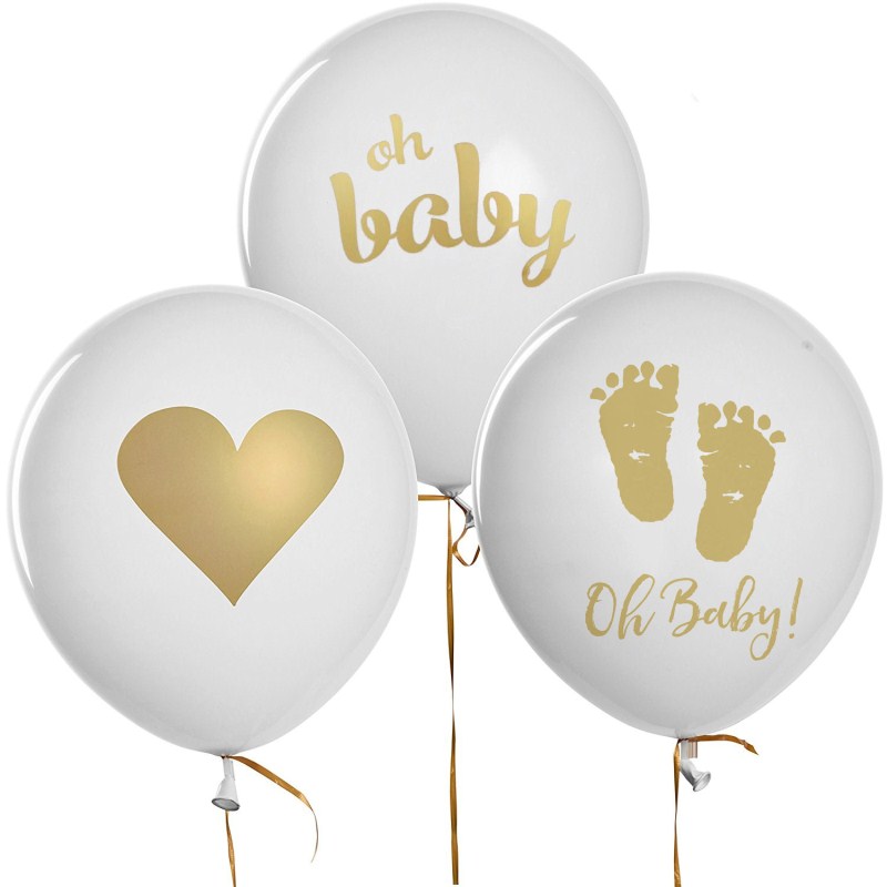 12pcs Baby Shower Decor Gender Reveal Party Pregnancy Birthd