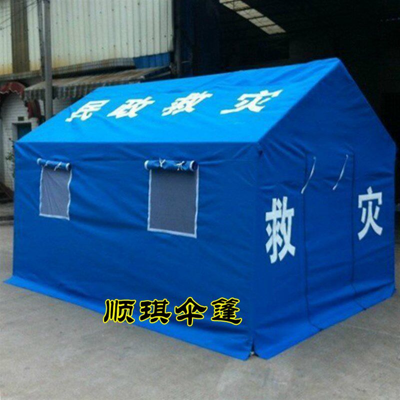 极速广东加厚帆布帐篷广西工地住人施工帐篷工程防雨加厚防雨帐篷