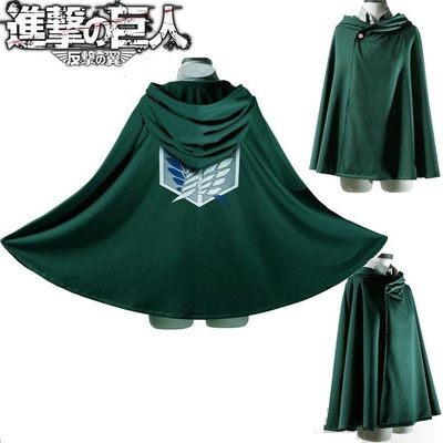 On Sale Anime Attack on Titan Cloak Shingeki No Kyojin Scout
