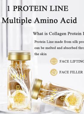 20 fios faciais da protena dos pces com a linha absorvente