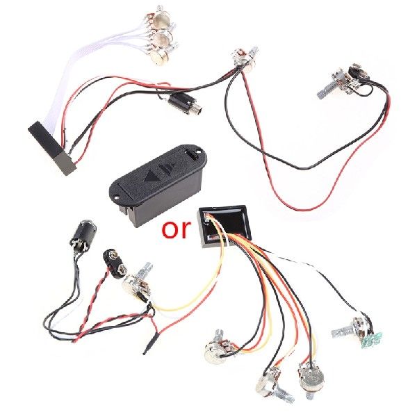 Active EQB3T Preamp Circuit For Bass Guitar Replacement