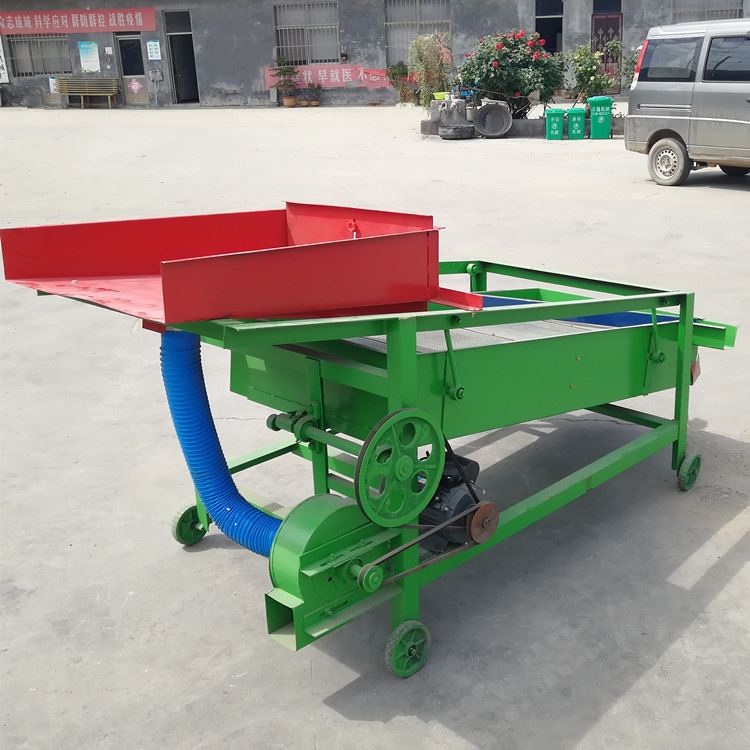 新品小型粮食振动筛 玉米小麦筛选机 全自动双层除杂筛选机品