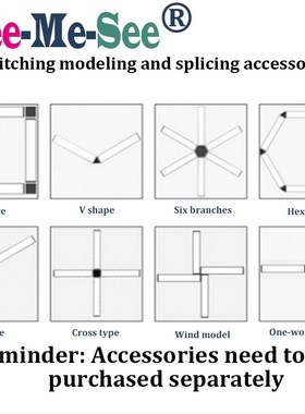 Modern Concise Designable Rectangular Office hanging line la