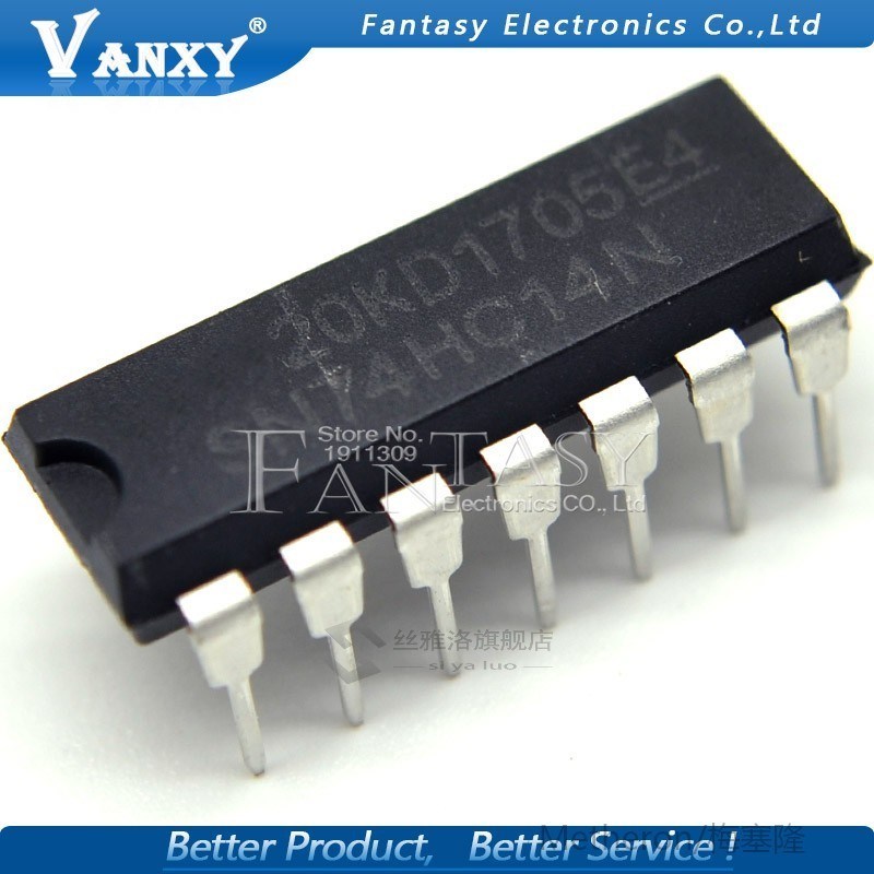 10PCS SN74HC14N DIP-14 SN74HC14 DIP 74HC14N DIP14 74HC14 new