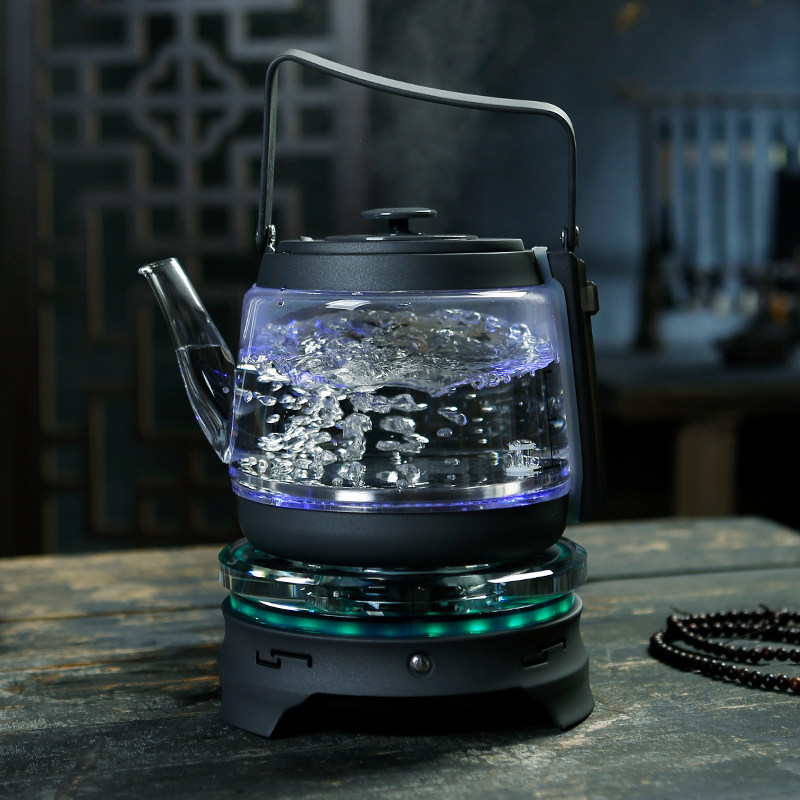 好货全自动智能烧水壶一键上水壶玻璃烧水壶泡茶壶快速烧水壶耀星