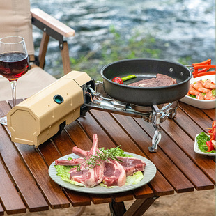 户外卡式炉便携式折叠炉具野外露营炊具丁烷卡斯炉烧水煮茶野炊炉