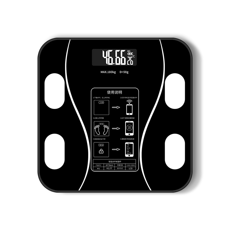 Intelligent body fat scale Electronic scale weight scale秤