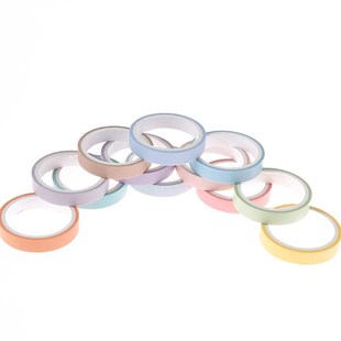 1set 12 colors washi tape set adhesive decoration tapes
