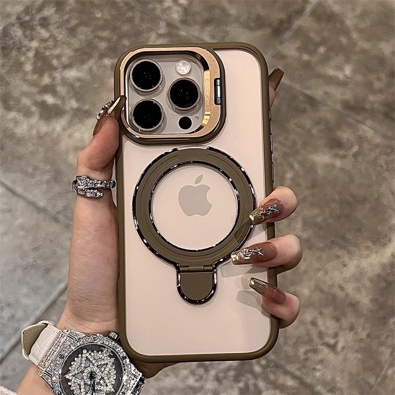 镜头盖支架适用苹果16E手机壳磁吸iPhone15PRO新款13透明保护套厂
