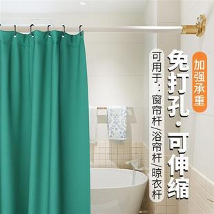阳台晾衣杆子宿 0B32晾衣杆免打孔家用室内窗帘衣柜支撑免安装