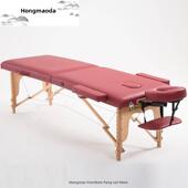 舒卡尔按摩床折叠式 按摩包家用包火疗针灸针灸美容床理疗床实木
