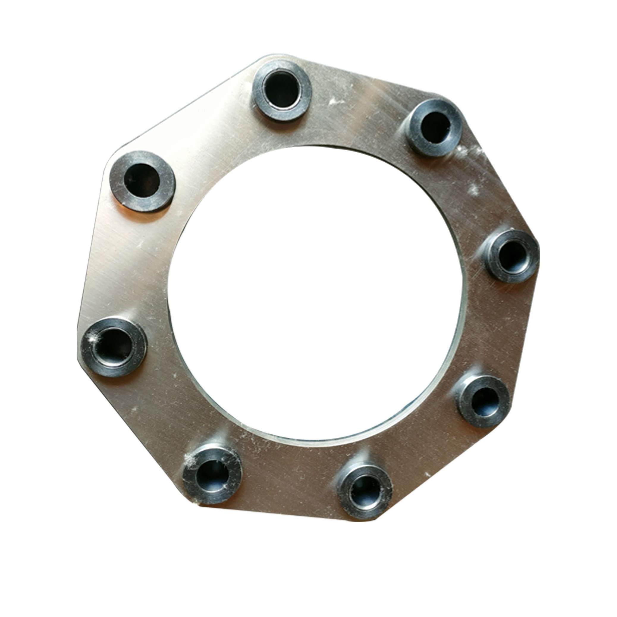 304不锈钢膜片联轴器弹性垫圈45号钢套筒白钢耐磨高扭矩连杆Jmj