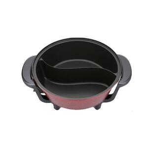 8L10升鸳鸯锅火锅盆插电一体大号家用加厚大容量多功能电煮锅涮烤