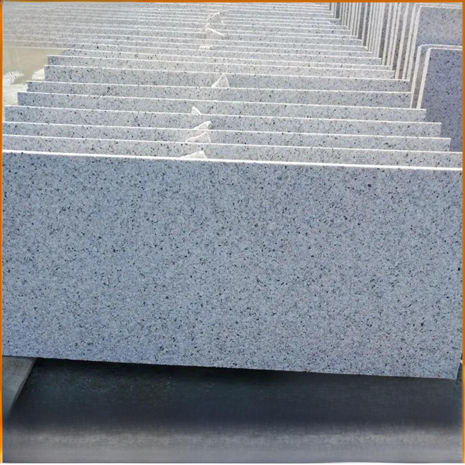 600X600芝麻灰色芝麻白色火烤架花岗岩铺路石大理石楼梯台阶板踏