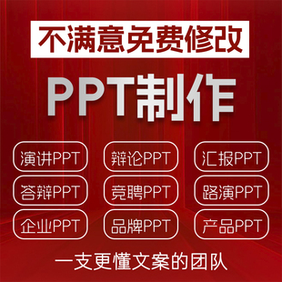 ppt代制作演讲辩论赛答辩汇报发布会年会路演设计美化优化ppt设计