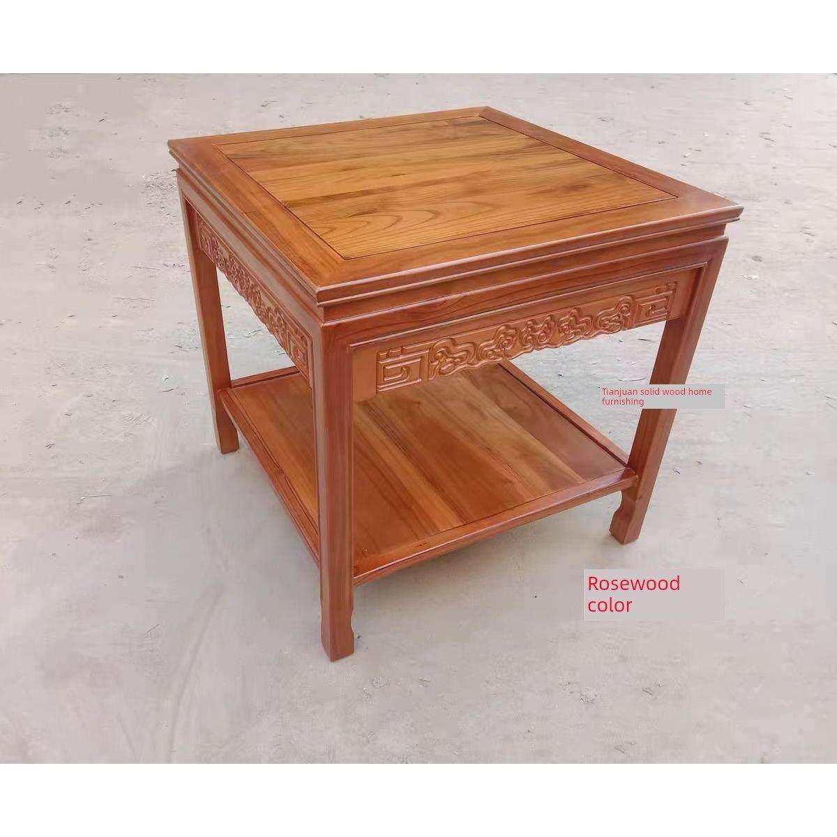 新中式实木角几方几抽屉款方桌小桌子小茶几边几客厅沙发中式简约,住宅家具,角几/边几,淘宝优惠券,粉丝福利购,淘宝优惠卷