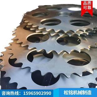 不锈钢链轮304齿轮3分4分5分08A08B06B10A12A链轮加工428双排定做