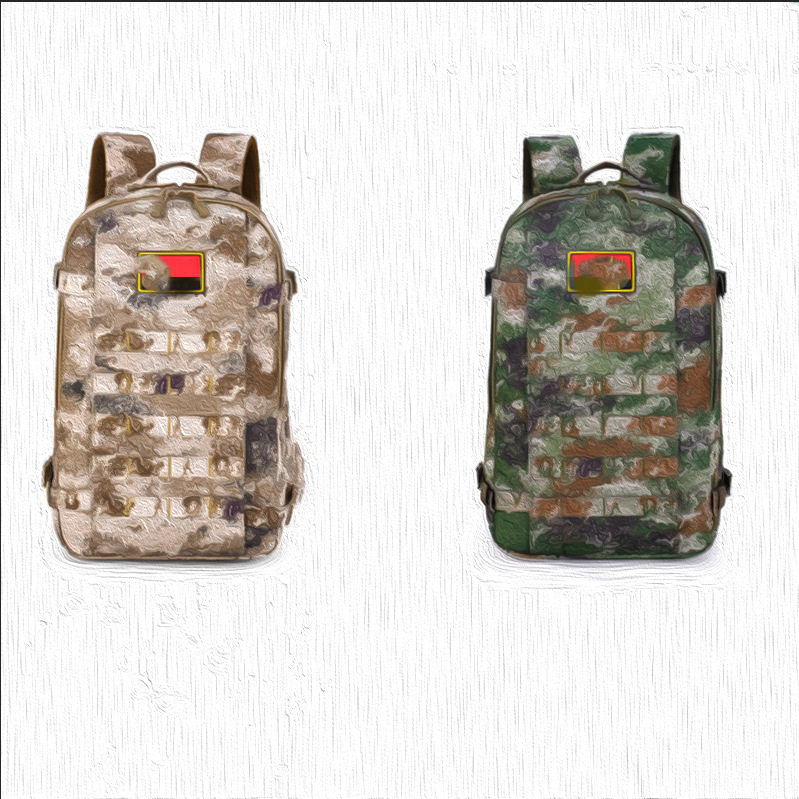 作训包户外背包迷彩双肩背包运动大容量多功能多功能野营登山包