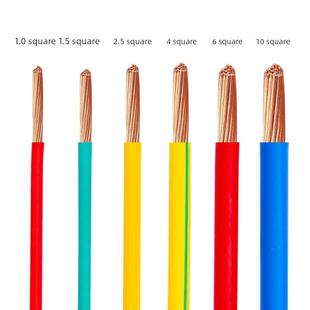 软电线BVR1/1.5/2.5/4/6/10平方国标多股多芯铜芯线家装家用50米