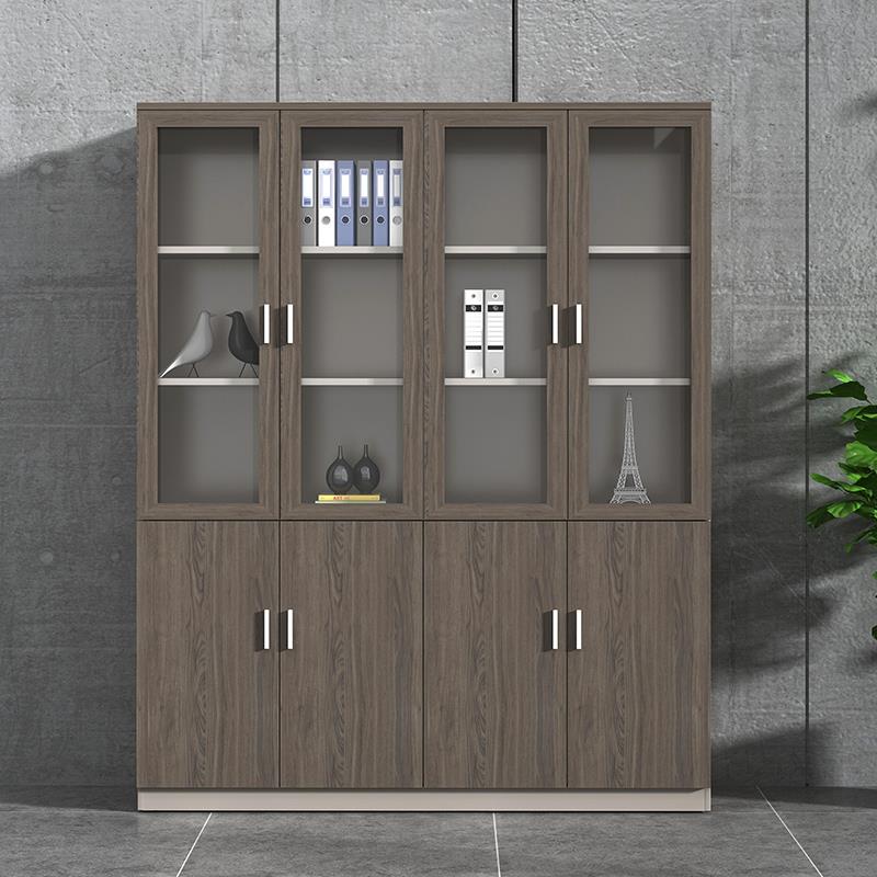 诚冠办公家俱文件柜书柜2/4/6/8/10门资料柜带锁财务柜档案收纳柜