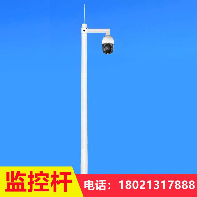 八角15m20m25m30m35m40m高杆升降爬梯摄像机球机鹰眼监控立杆立柱