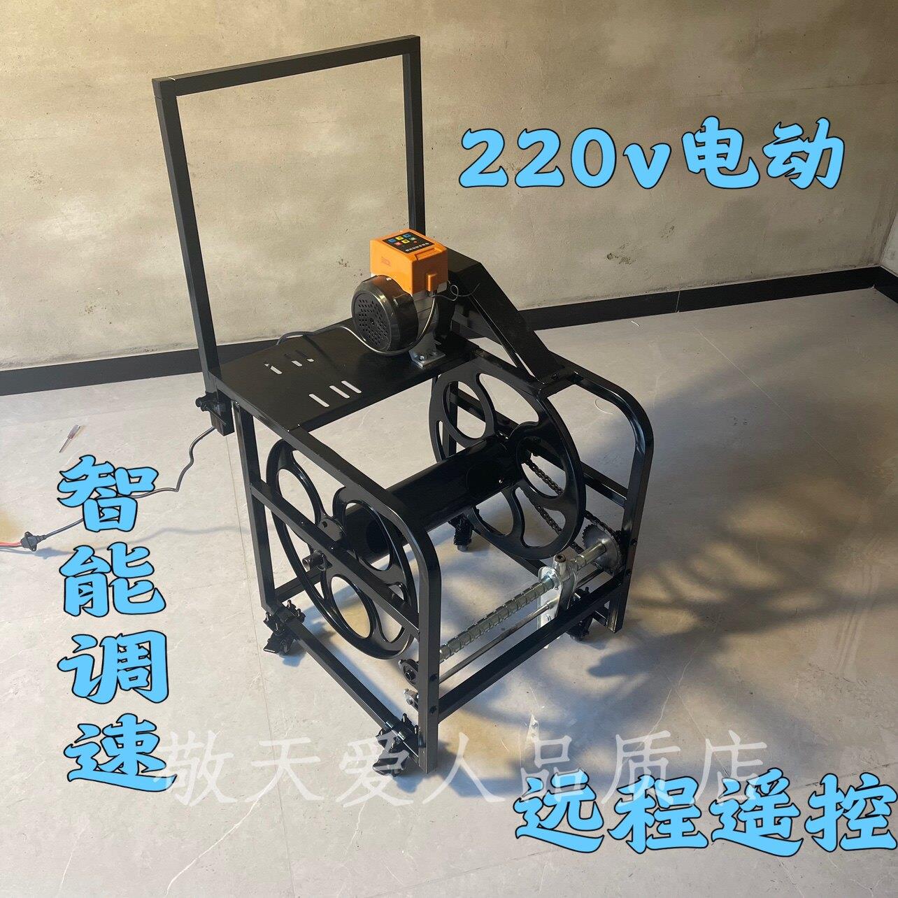 电动卷线盘自动卷线器电动收线器自动绕线盘收卷器盘线遥控缠线器
