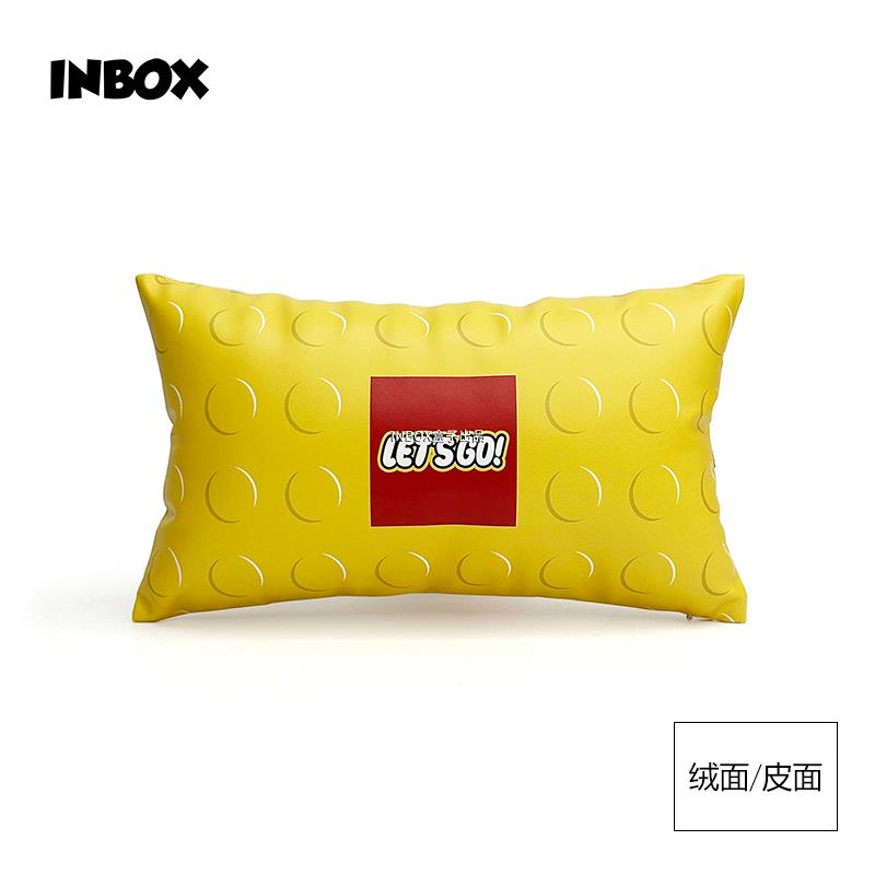 创意潮流恶搞汽车头托 托头枕套车载皮质护颈枕车用靠枕座椅头靠