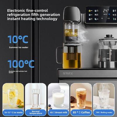 STUTZ即热式饮水机家用下置水桶2025新款制冷制热底部上水茶吧机
