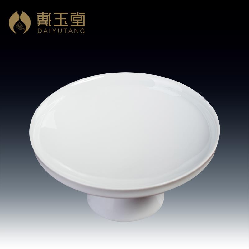 戴玉堂陶瓷迷你供佛小果盘佛前家用观音菩萨佛像水果盘供盘贡盘