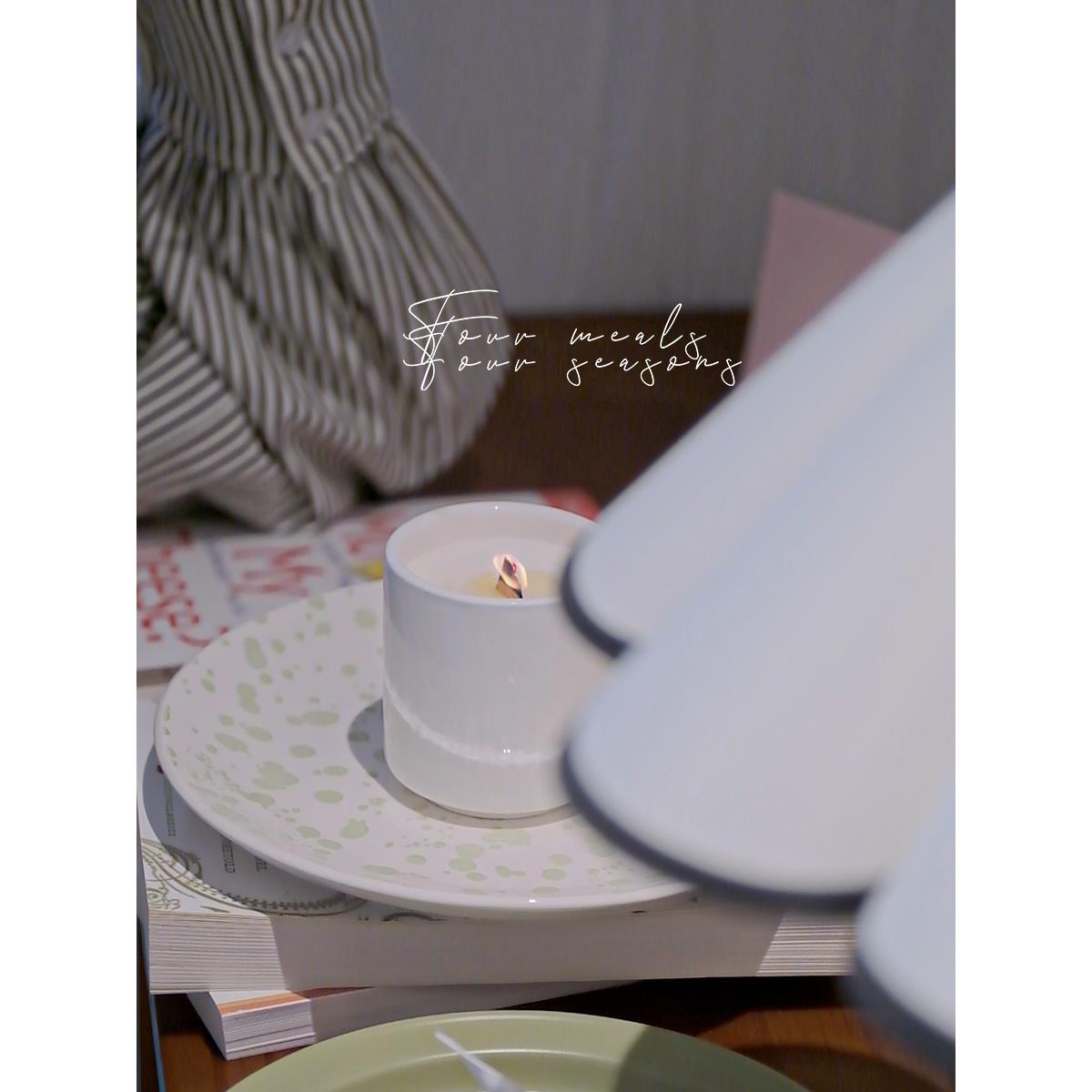 一封来自九乡的信“大豆蜡香薰蜡烛木制蜡烛芯小卧室女孩礼物光香