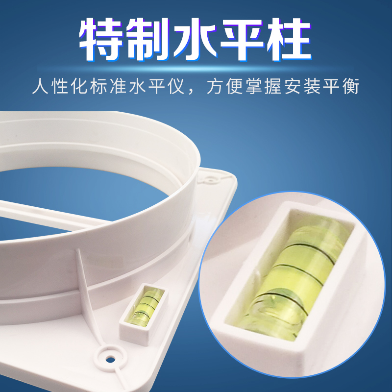 热销厨房烟道止回阀家用油烟机止逆阀180 160公共烟道防火防烟味