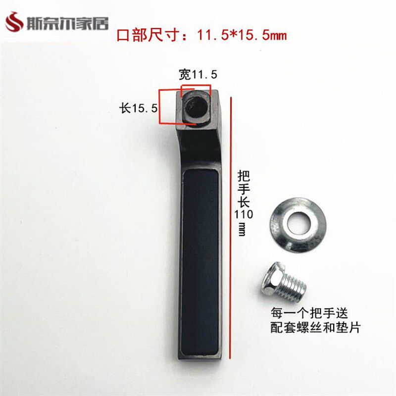 热销门套把手防盗门把手把手手手柄大门锁配件铝合金门把手老式固